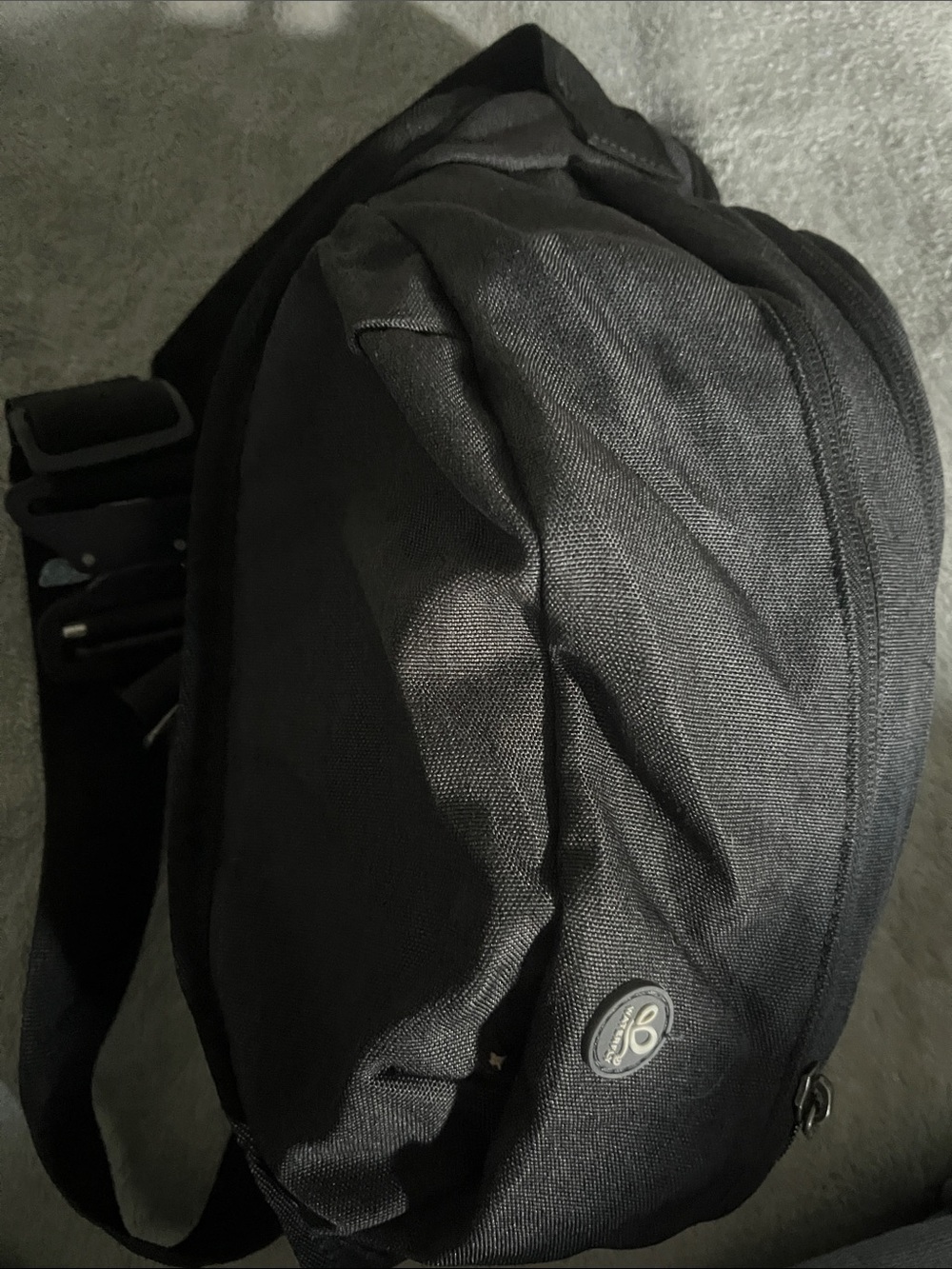 Black Crossbody Sling Bag - Waterfly